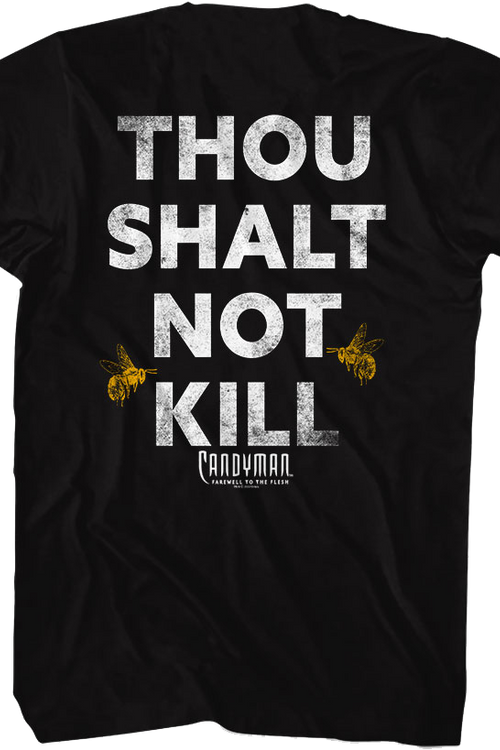 Front & Back Thou Shalt Not Kill Candyman T-Shirtmain product image