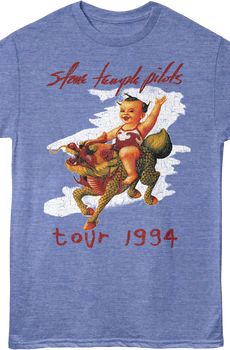 Front & Back Tour 1994 Stone Temple Pilots T-Shirt