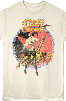 Front & Back Tour 86 Ozzy Osbourne T-Shirt