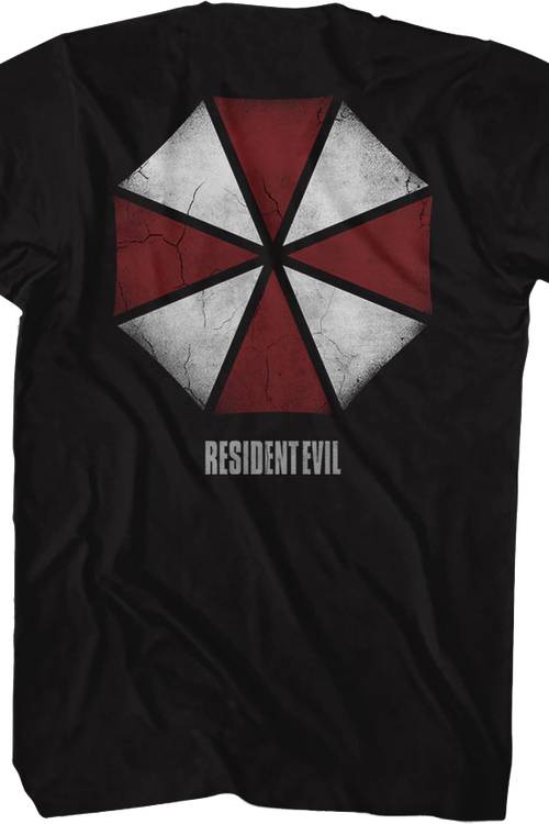 Front & Back Umbrella Corporation Logo Resident Evil T-Shirtmain product image
