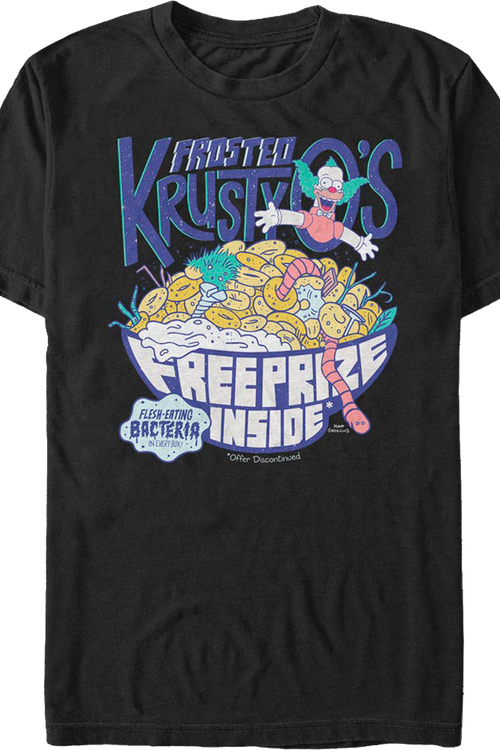 Frosted Krusty-O's The Simpsons T-Shirtmain product image