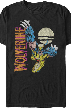 Full Moon Wolverine Marvel Comics T-Shirt