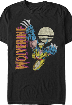 Full Moon Wolverine Marvel Comics T-Shirt