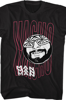Funky Text Macho Man Randy Savage T-Shirt