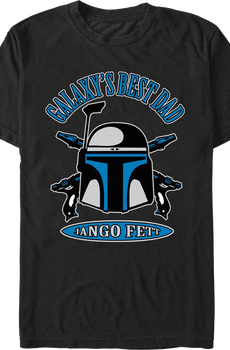 Galaxy's Best Dad Jango Fett Star Wars T-Shirt