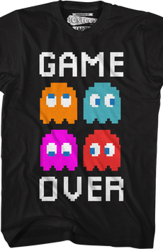 Game Over Ghosts T-Shirt