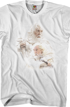 Gandalf Collage Lord of the Rings T-Shirt