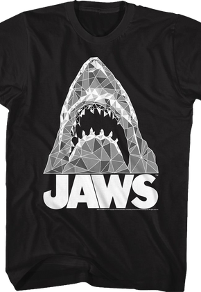 Geometric Shark Jaws T-Shirt