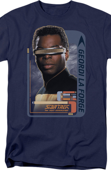 Geordi La Forge Star Trek The Next Generation T-Shirt