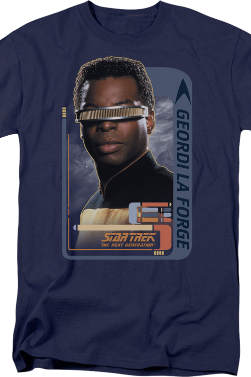 Geordi La Forge Star Trek The Next Generation T-Shirtmain product image