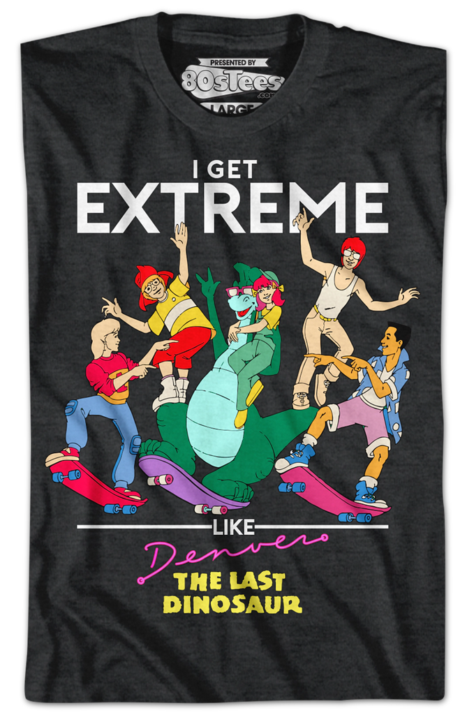 T shirt online denver dinosaure