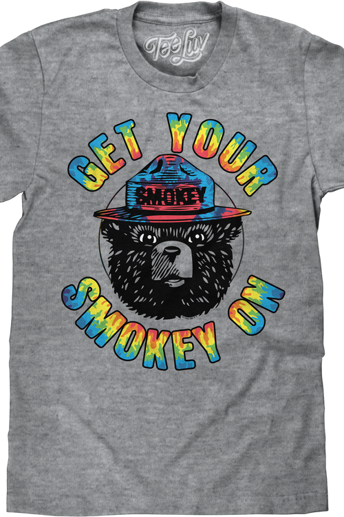 Get Your Smokey On Smokey Bear T-Shirtmain product image