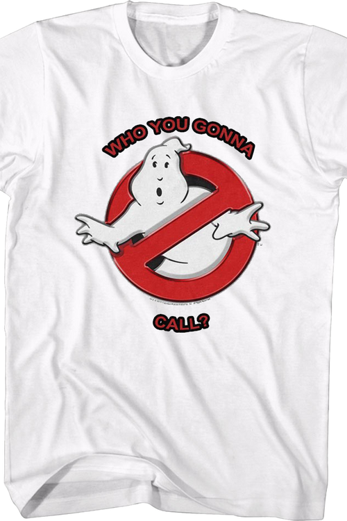 Ghostbusters Who You Gonna Call T-Shirtmain product image