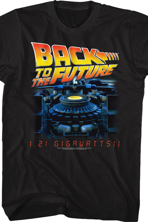 Gigawatts Back To The Future T-Shirtmain product image