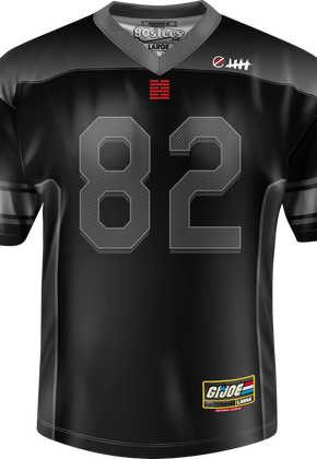 Snake Eyes GI Joe Football Jersey