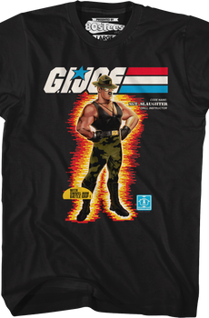Box Art Sgt. Slaughter GI Joe T-Shirt