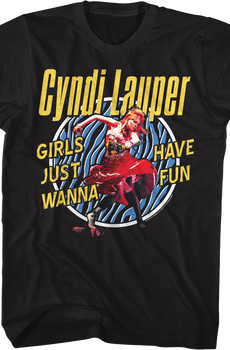 Girls Just Wanna Have Fun Cyndi Lauper T-Shirt