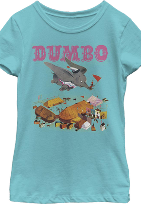 Girls Youth Dumbo Poster Disney Shirt