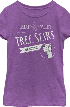 Girls Youth Great Valley Tree Stars Land Before Time Shirt
