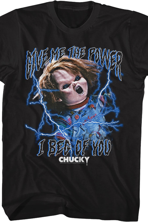 Give Me The Power I Beg Of You Child's Play T-Shirtmain product image