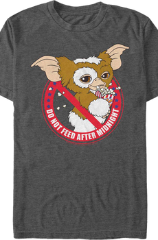 Gizmo Do Not Feed After Midnight Gremlins T-Shirt