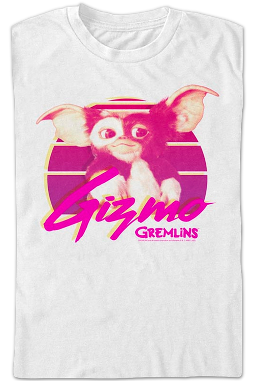 Gizmo Retro Sunset Gremlins T-Shirtmain product image