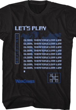 Global Thermonuclear War WarGames T-Shirt