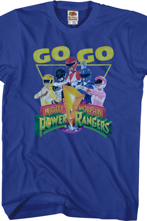 Go Go Power Rangers Shirtmain product image
