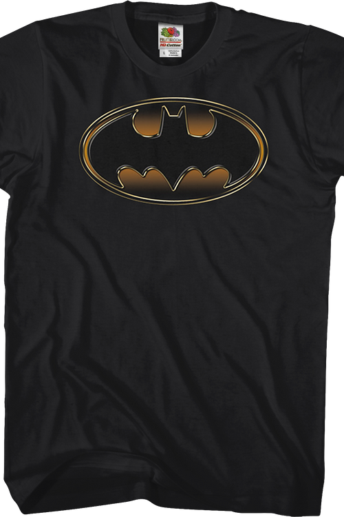 Gold and Black Logo Batman T-Shirtmain product image