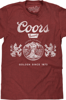 Golden Since 1873 Coors T-Shirt