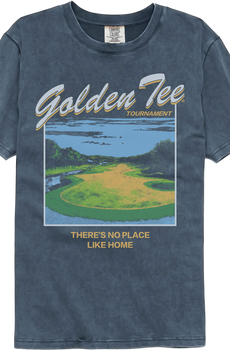 Golden Tee No Place Like Comfort Colors Brand T-Shirt