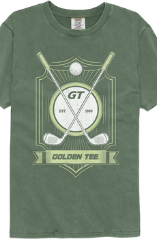 Golden Tee Shield Comfort Colors Brand T-Shirt