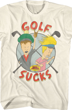 Golf Sucks Beavis And Butt-Head T-Shirt