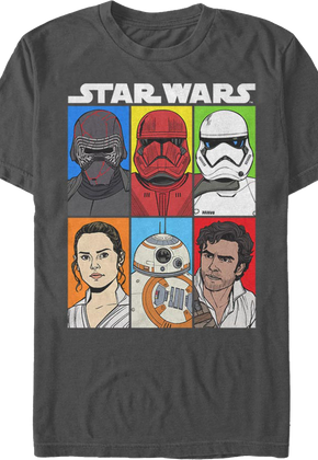 Good And Evil Pop Art Star Wars T-Shirt