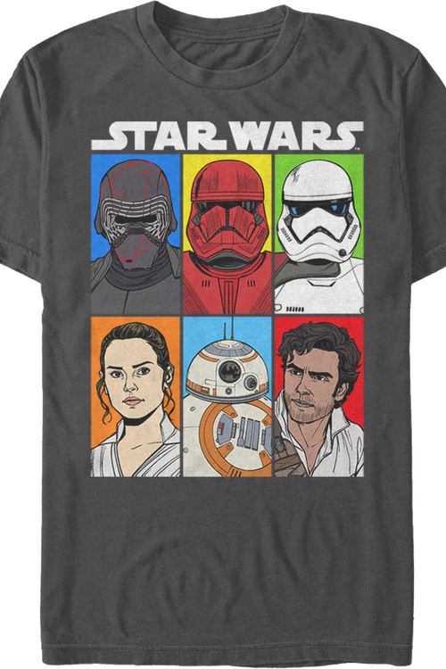 Good And Evil Pop Art Star Wars T-Shirtmain product image