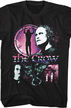 Gradient Collage The Crow T-Shirt