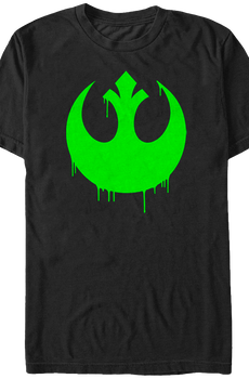 Graffiti Rebel Alliance Logo Star Wars T-Shirt