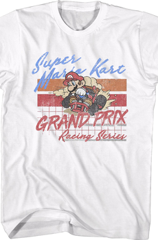 Grand Prix Racing Series Super Mario Kart T-Shirt
