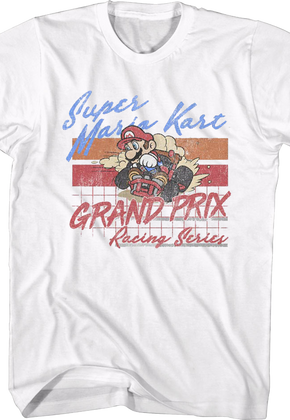 Grand Prix Racing Series Super Mario Kart T-Shirt