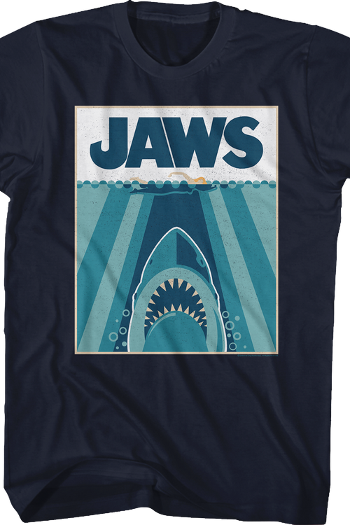 Graphic Poster Jaws T-Shirtmain product image