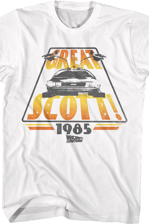Great Scott 1985 Back To The Future T-Shirtmain product image