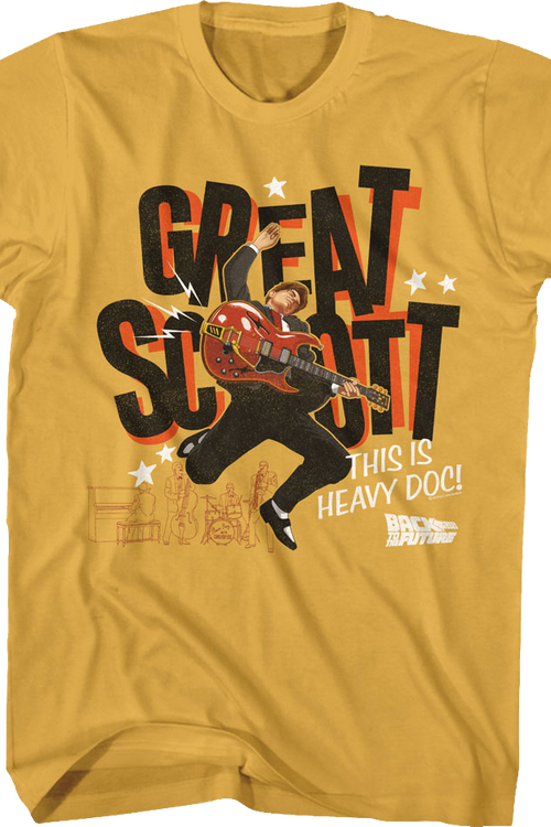 Great Scott Guitar Solo Back To The Future T-Shirtmain product image