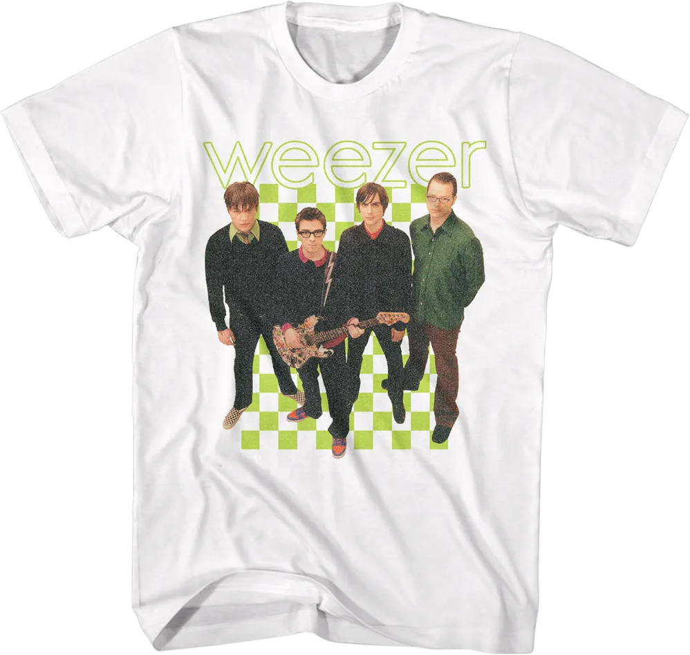 Green Album Weezer T-Shirt Green Album Weezer T-Shirt