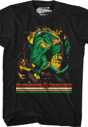 Green Invasion Dungeons & Dragons T-Shirt