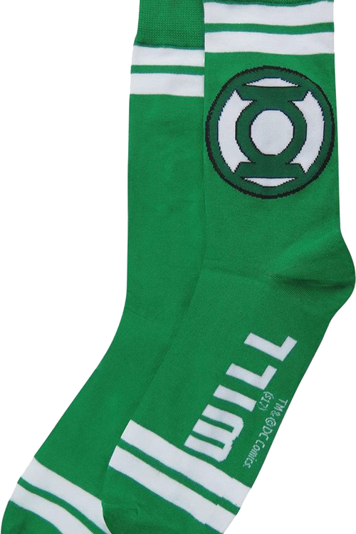 Green Lantern Logo DC Comics Socksmain product image