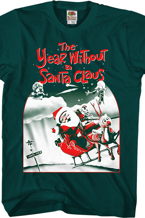 Green Poster The Year Without A Santa Claus T-Shirtmain product image