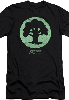 Green Symbol Magic The Gathering T-Shirt
