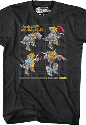 Grimlock Modes Transformers T-Shirt