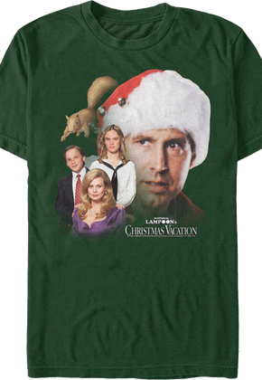 Griswold Collage National Lampoon's Christmas Vacation T-Shirt
