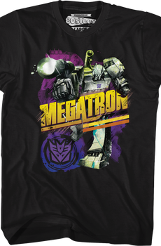 Gritty Megatron Transformers T-Shirt